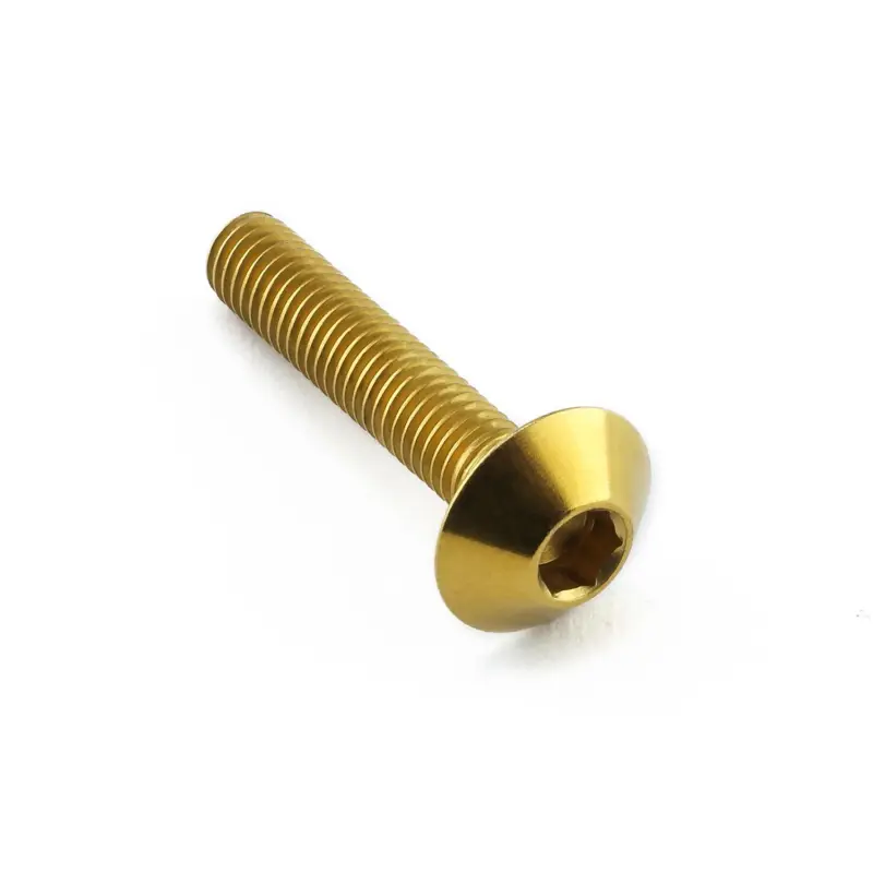 Vrácení Zdarma Pro-Bolt nerezový inbusový šroub s vypouklou hlavou o průměru 12 mm se závitem M5 x 0,80 mm a délkou 25 mm, barva leštěná