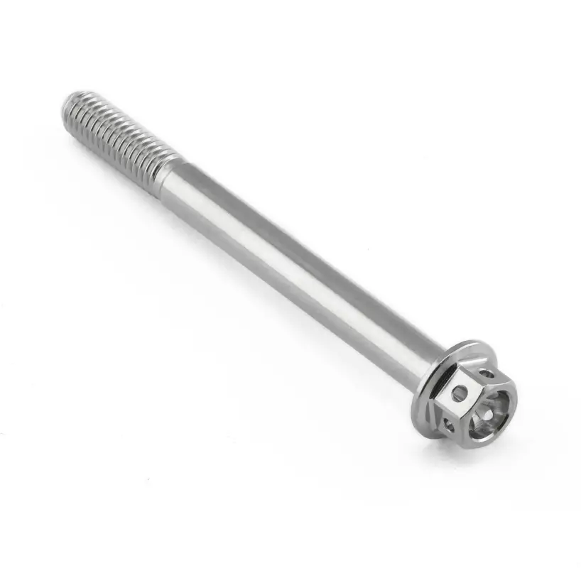 Sezónní Sleva Pro-Bolt nerezový šroub s šestihrannou hlavou se závitem M6 x 1,00 mm a délkou 65 mm, barva leštěná