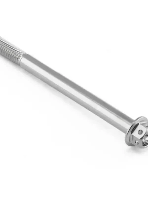 Akční Cena Pro-Bolt nerezový šroub s šestihrannou hlavou se závitem M6 x 1,00 mm a délkou 75 mm, barva leštěná