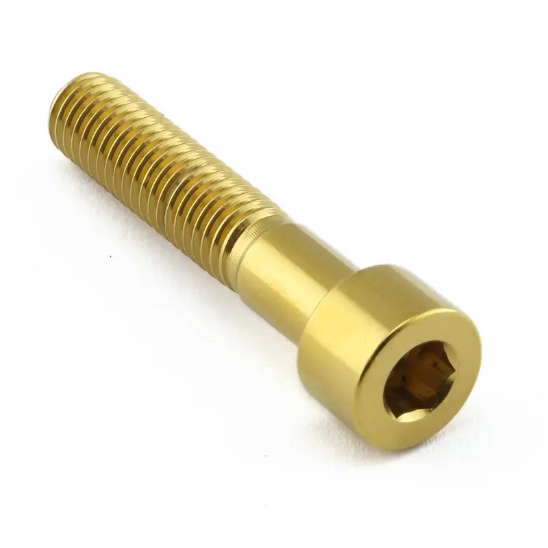 Pro-Bolt nerezový inbusový šroub s válcovou hlavou se závitem M8 x 1,25 mm a délkou 40 mm, barva zlatá Sleva