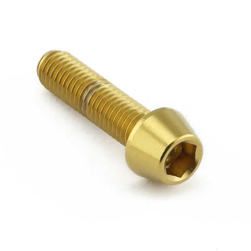 Nakupujte Hned Pro-Bolt nerezový inbusový šroub s kónusovou hlavou se závitem M5 x 0,80 mm a délkou 20 mm, barva zlatá