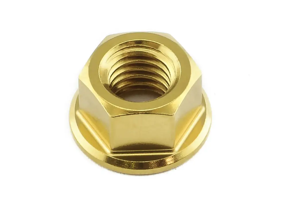 Pro-Bolt nerezová matka se závitem M8 x 1,25 mm, barva zlatá Novinka