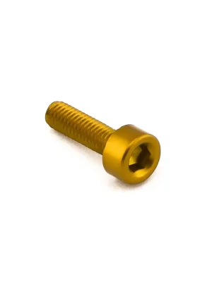 Expresní Doručení Pro-Bolt hliníkový inbusový šroub s válcovou hlavou se závitem M3 x 0,50 mm a délkou závitu 10 mm, barva zlatá