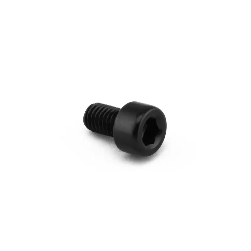 Levný Pro-Bolt hliníkový inbusový šroub s válcovou hlavou se závitem M5 x 0,80 mm a délkou závitu 8 mm, barva černá