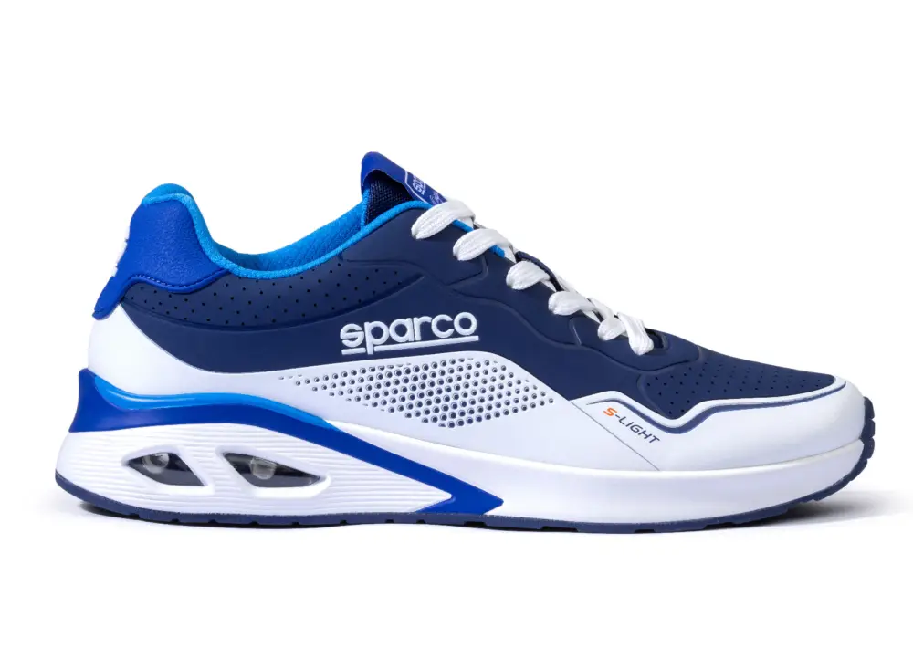 Volnočasové boty Sparco S-LIGHT, barva modro-bílá, velikost 41 Cenový Hit