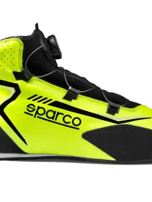 Akce Závodní boty Sparco RAPID s otočným mechanismem zapínání, s homologací FIA, barva žluto-černá, velikost 38