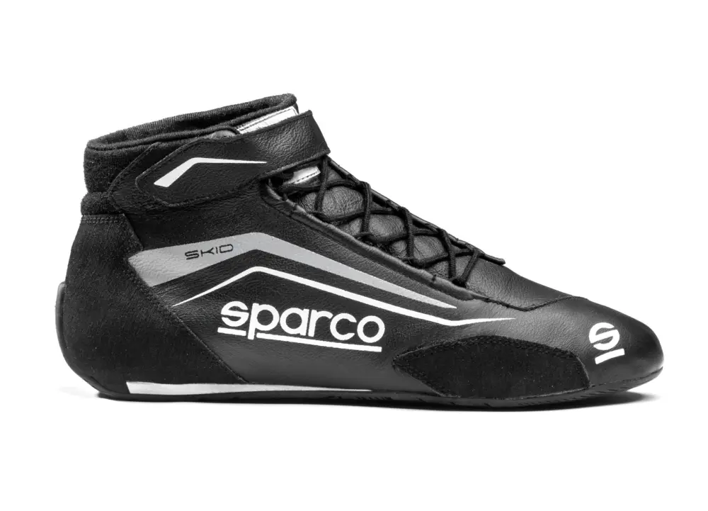 Cenově Výhodný Závodní boty Sparco SKID, s homologací FIA, barva černá, velikost 38