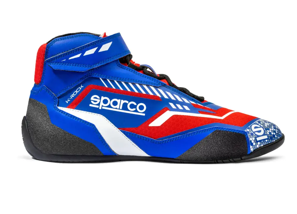 Horká Nabídka Kartingové boty Sparco K-ROCK, barva modro-červená, velikost 46