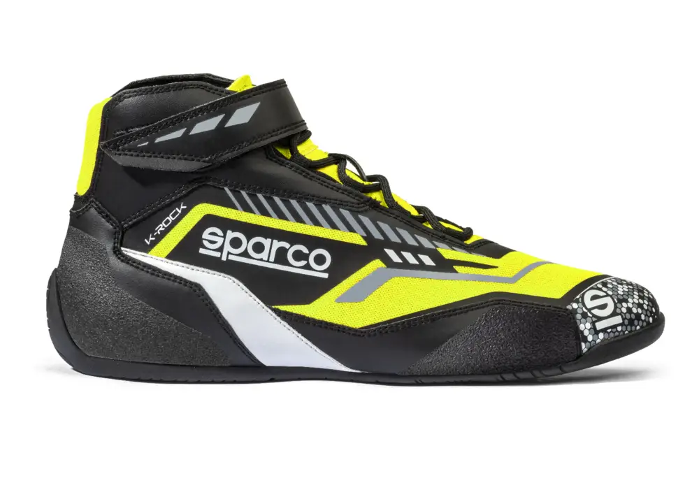 Kartingové boty Sparco K-ROCK, barva černo-žlutá, velikost 40 Nejlepší Volba