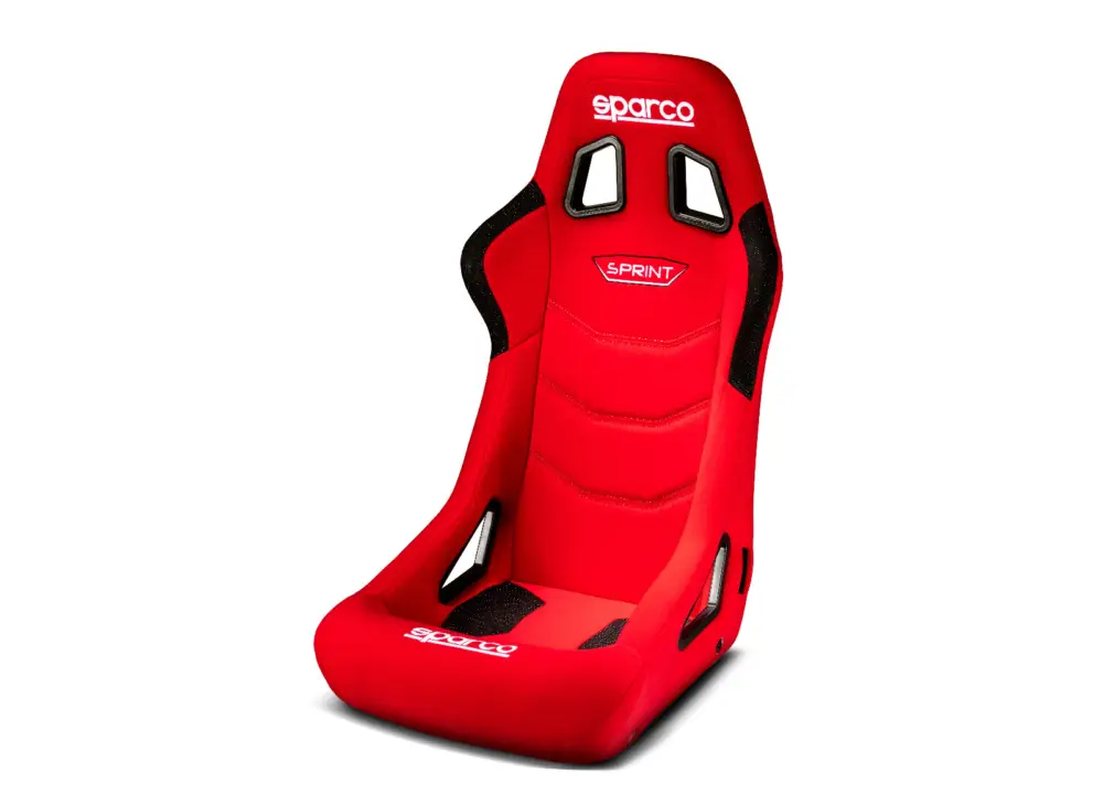 Sparco Sprint+ závodní sedačka s trubkovou konstrukcí a homologací FIA 8855-1999, barva červená Nová Kolekce