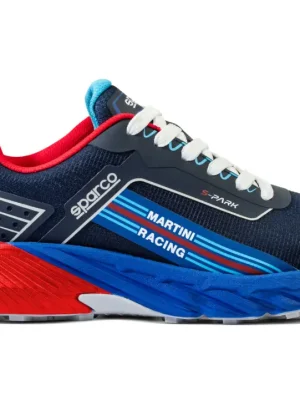Boty pro mechaniky Sparco S-PARK SARDINIA Martini Racing, barva modro-červená, velikost 42 Originální