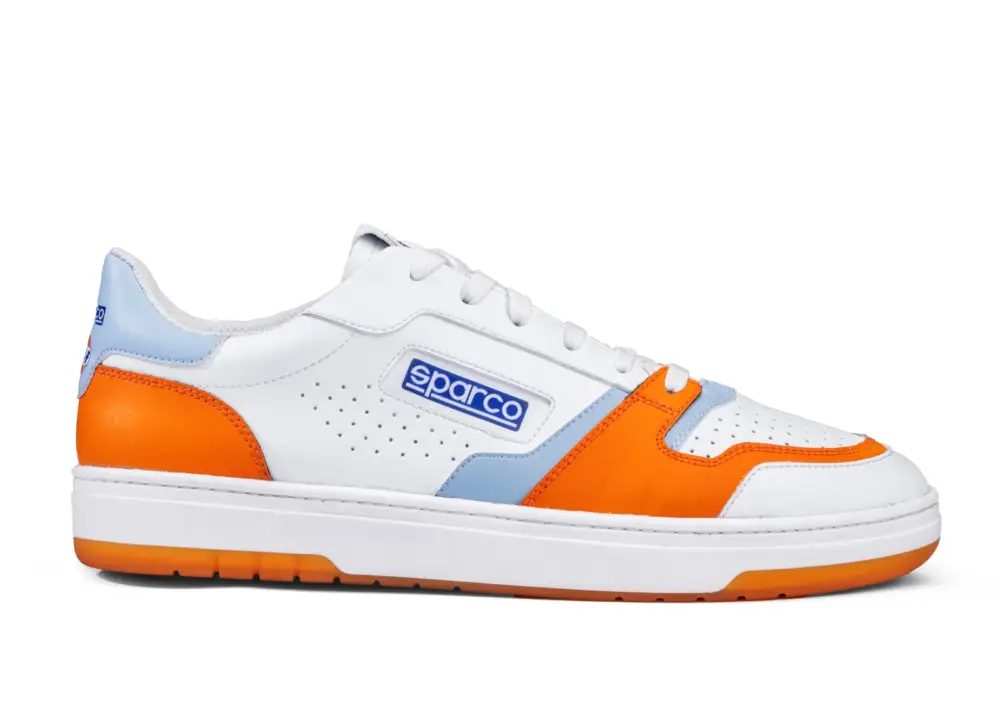 Volnočasové boty Sparco S-Urban Gulf, barva bílo-oranžová, velikost 46 Cenově Výhodný