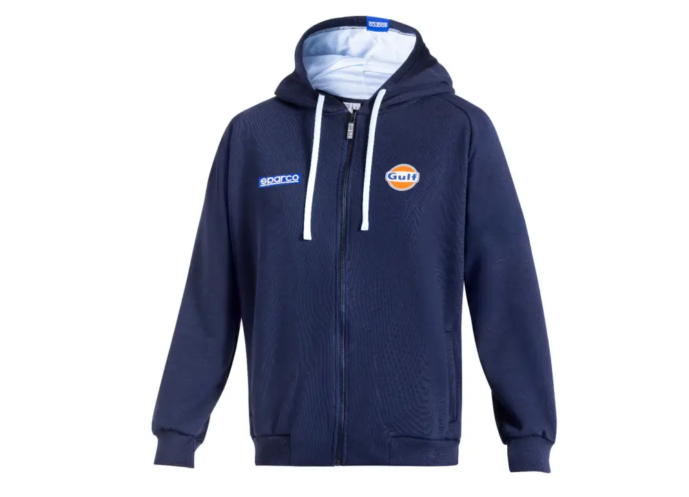 Sparco mikina na zip s kapucí Gulf, barva modrá, velikost XXXL Objednat Nyní