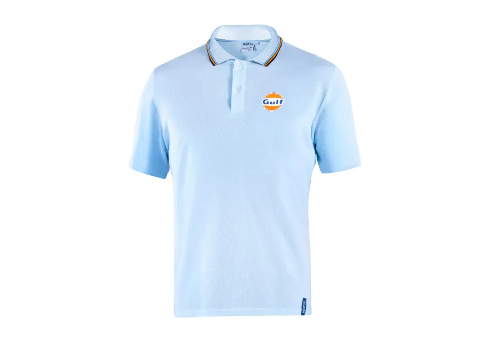 Sparco polo triko Gulf, barva světle modrá, velikost XXL Levný