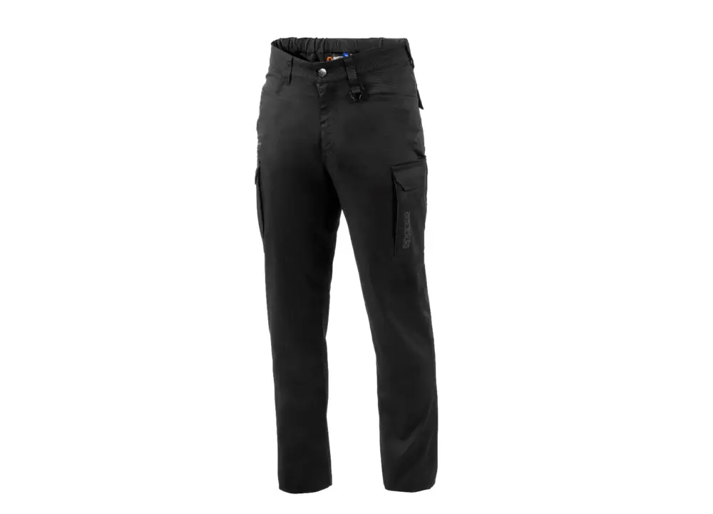 Sezónní Sleva Sparco kalhoty pro mechaniky VERMONT, barva černá, velikost XS