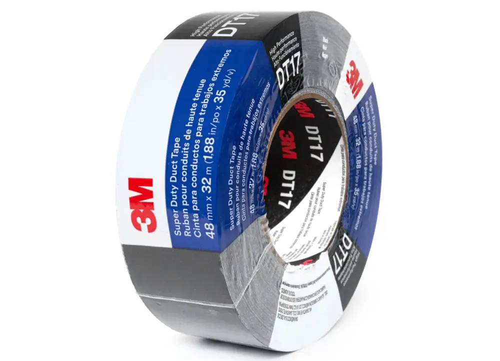3M™ Super silná páska Duct Tape DT17 do extrémně náročného prostředí, černá, 48 mm x 32 m Ihned K Objednání