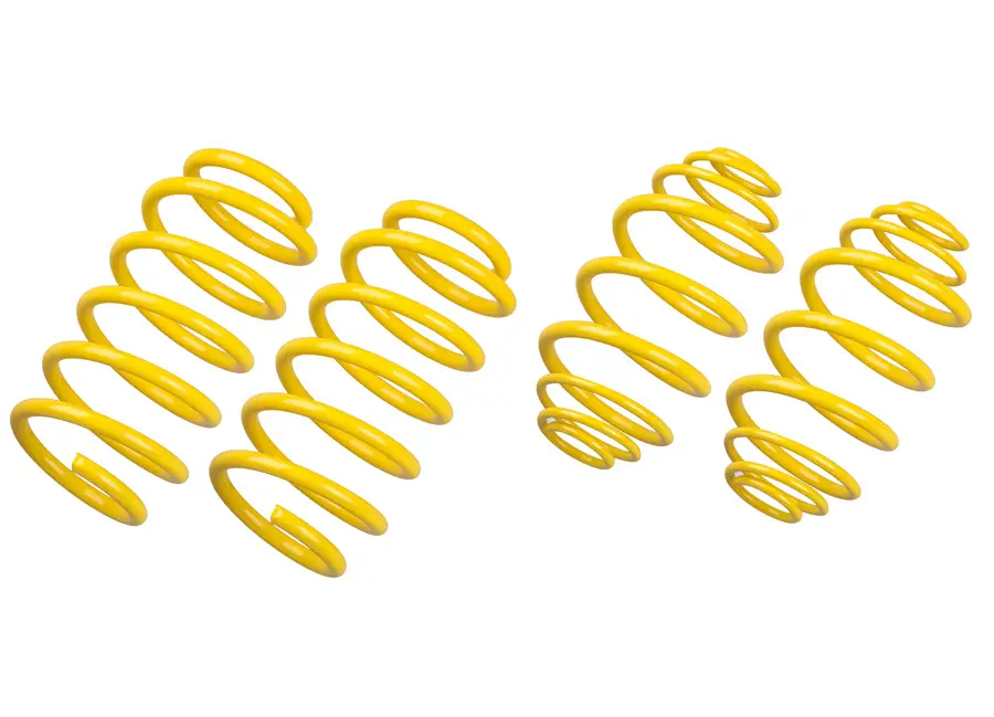 Sportovní pružiny ST Suspensions pro Mini Cooper D F54, pohon předních kol, max. zatížení PN 1016 - 1050 kg, snížení 30 mm / 30 mm Autentický
