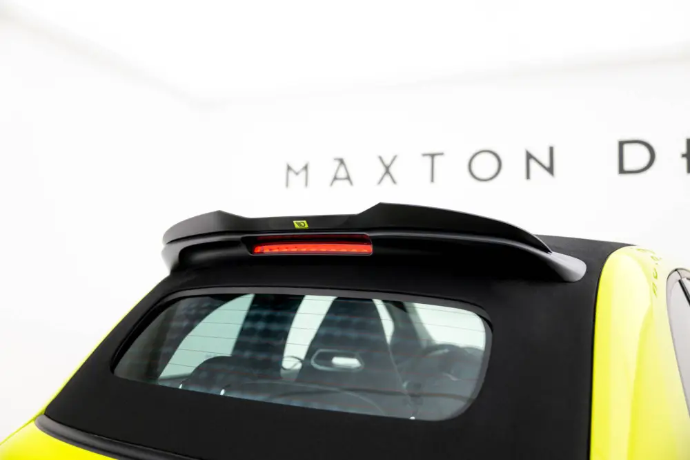 Maxton Design prodloužení spoileru pro Abarth 500E, černý lesklý plast ABS Super Cena