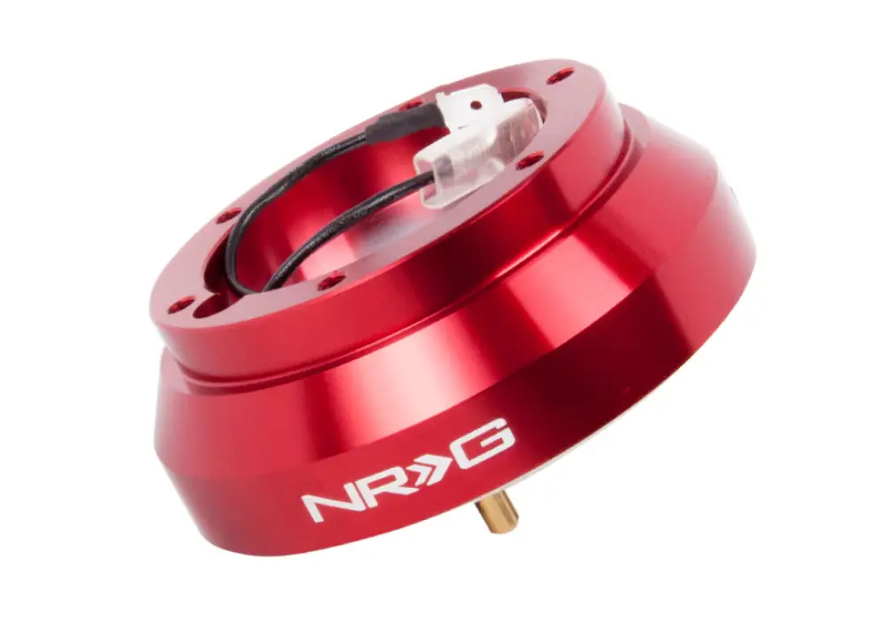 NRG závodní tenká nába s přípravou pro odpojovač volantu pro Nissan Altima, rok výroby 93-06, barva červená Cenová Bomba