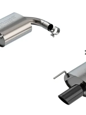 Borla koncový díl Axle-back "S-Type" pro Ford Mustang 2.3l 4Cyl. EcoBoost, automat, RWD, bez aktivního výfuk. ventilu, r.v. 2024-2025, typ koncovek černé Zlevněný