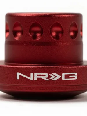 NRG závodní tenká nába s přípravou pro odpojovač volantu pro Scion TC, červená Sezónní Sleva