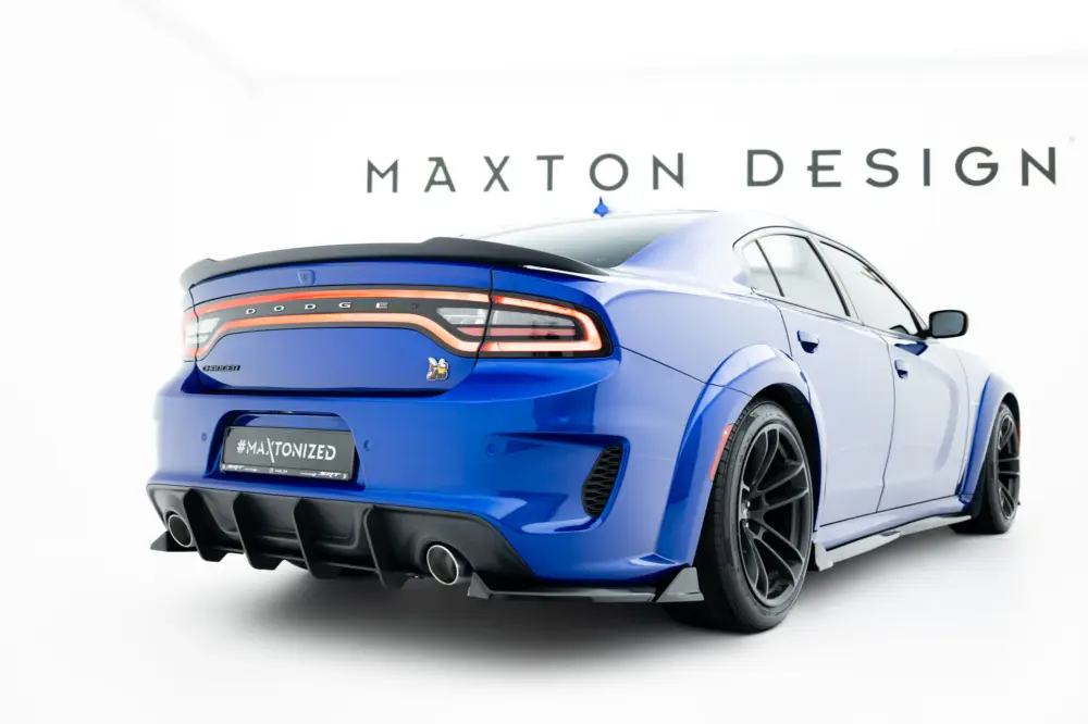 Maxton Design "Street Pro" difuzor zadního nárazníku pro Dodge Charger Mk3 Facelift RT Scat Pack Widebody, plast ABS bez povrchové úpravy Koupit Online