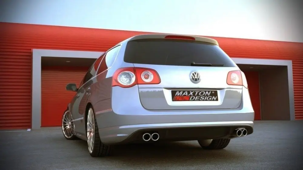 Akční Cena Maxton Design spoiler pod zadní nárazník pro Volkswagen Passat Mk6 (B6), materiál laminát bez základového nátěru