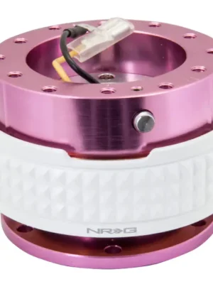 Omezená Nabídka NRG Innovations odpojovač volantu Generation 2.1 se svítícím kroužkem, barva růžová