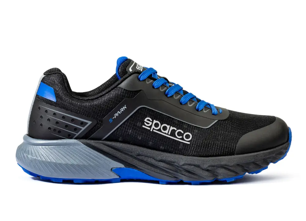 Sezónní Sleva Boty pro mechaniky Sparco S-PARK GAP, barva černo-modrá, velikost 47