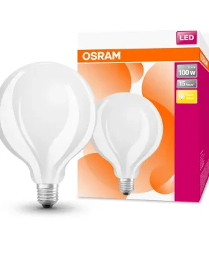 Ihned K Objednání Ledvance velká kulatá LED žárovka E27 11 W STAR, teplá bílá