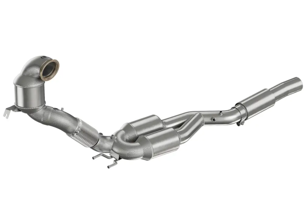 Kup Teď HJS downpipe 76 mm/70 mm včetně katalyzátoru a OPF pro Audi S3 typ 8Y (GY), emisní norma Euro 6d, 2.0, 228 kW (DNFB)