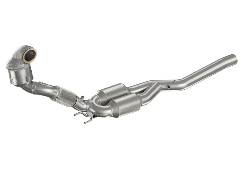 Sezónní Sleva HJS downpipe 76 mm včetně katalyzátoru a OPF pro Volkswagen Arteon typ 3H, emisní norma Euro 6d-Temp., 4Motion, 2.0, 200 kW (DNUA)