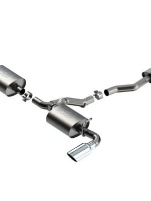 Borla Cat-Back výfukový systém "S-Type" pro Toyota RAV4 2,5L 4Cyl., automat, 4WD, r.v. 2019-2025, mimo HYBRID modely, barva koncovek chromové Expresní Doručení