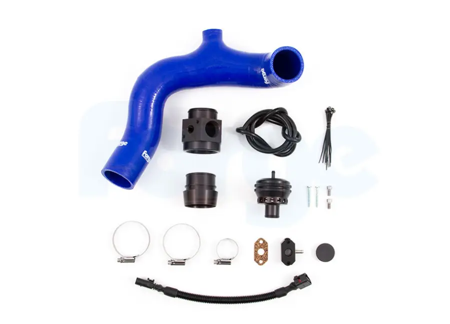 Autentický Forge Motorsport Blow Off Ventil (BOV) pro Seat Ibiza Mk5 KJ 2017-2021 1.0 TSI, barvu hadice modrá