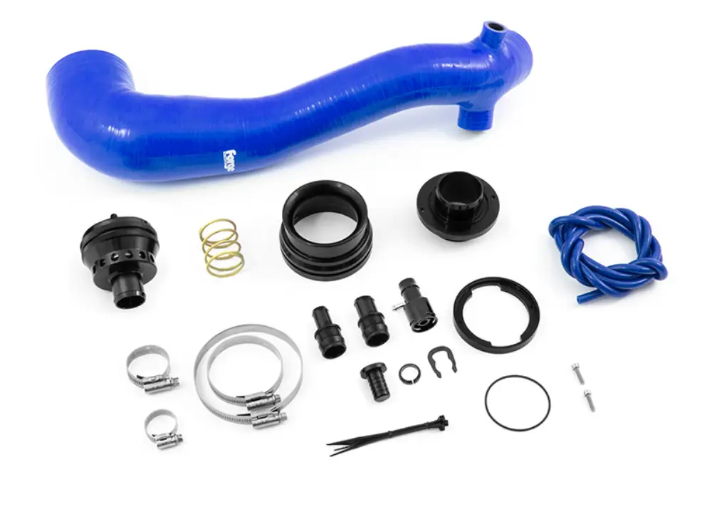Cenově Výhodný Forge Motorsport blow off ventil pro Seat Ibiza Mk5 KJ 1.5 TSI 2017-2021, barva hadice modrá