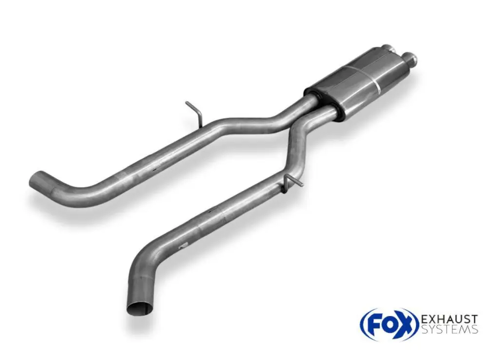 Fox Sportauspuff přední díl s tlumičem pro Mercedes třída E 212 2009- s motorem 5.5 Horká Nabídka
