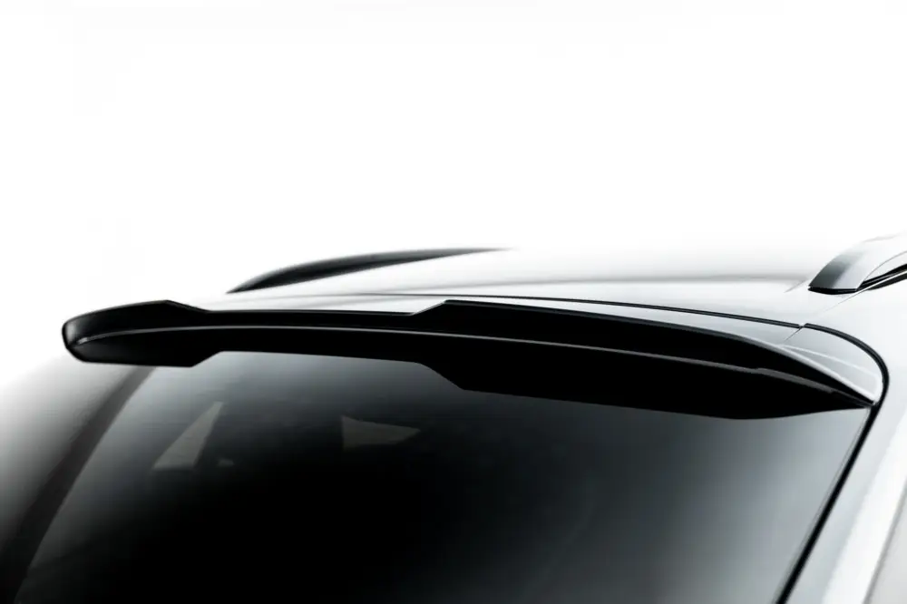Maxton Design horní prodloužení spoileru pro Porsche Macan EV Mk1, černý lesklý plast ABS Nízká Cena