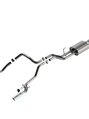 Nejlepší Cena Borla Cat-Back výfukový systém "ATAK" pro Toyota Tundra 4.6L / 5.7L V8 automat, 2WD/4WD r.v. 2014-2021, barva koncovek chromové