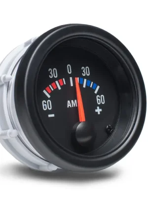 Nová Kolekce Autogauge palubní přístroj, měřená hodnota ampermetr, barva podkladu černá