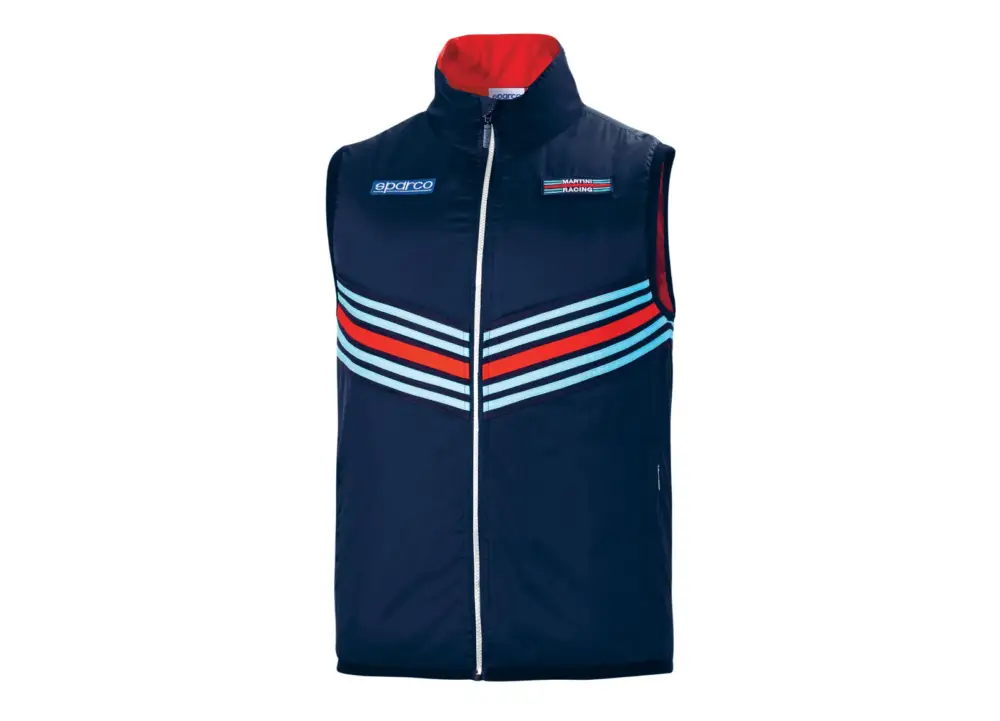 Objednat Nyní Sparco vesta Martini Racing, barva modrá, velikost XXL