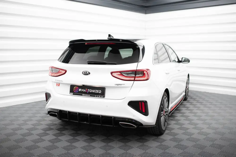 Cenově Výhodný Maxton Design "Street Pro" difuzor zadního nárazníku pro Kia Cee'd Mk 3/ProCeed GT, plast ABS bez povrchové úpravy