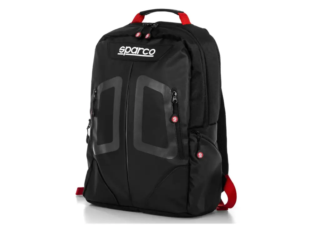 Odeslání Ihned Sparco batoh Stage, barva černo-červená