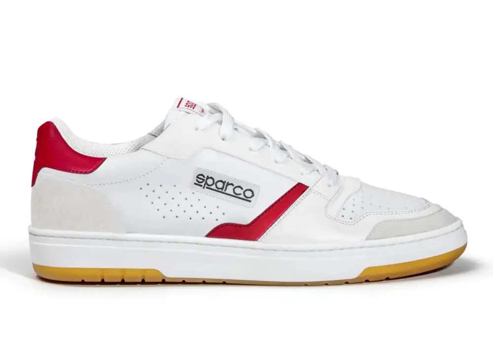 Finální Výprodej Sparco volnočasové boty S-Urban, barva bílo-červená, velikost 42