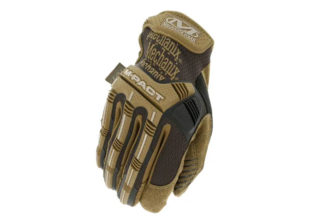 Akční Nabídka Rukavice Mechanix M-Pact hnědé, velikost L