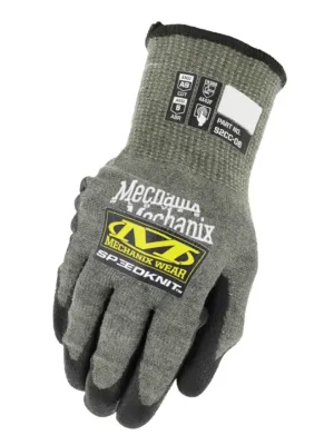 Vrácení Zdarma Rukavice Mechanix SpeedKnit šedé, s odolností proti proříznutí ANSI A9, velikost S