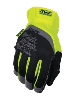 Hit Sezóny Rukavice Mechanix FastFit D5 žluté reflexní, velikost S