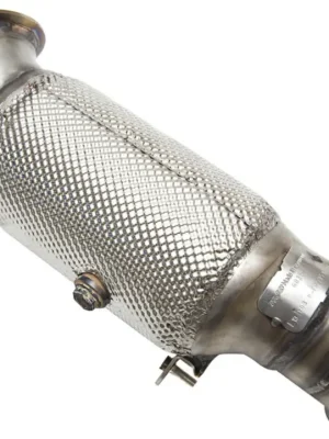 HJS downpipe 89/90 mm včetně katalyzátoru 300 cpsi pro BMW řada 2 typ F22/1C, emisní norma Euro 6, M235i/xDrive, 3.0, 240kw, (N55B30A) Super Cena