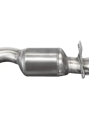 Akce HJS downpipe 65 mm včetně katalyzátoru 200 cpsi pro Peugeot 5008 typ O, emisní norma Euro 5, 1.6, 115kw (5FV/5F02)