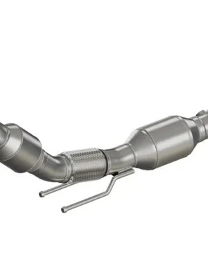 Odeslání Ihned HJS downpipe 70 mm včetně katalyzátoru 200 cpsi pro Volkswagen Jetta III typ 1KM, emisní norma Euro 5, 2.0, 147kw (CAWB)