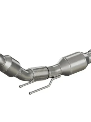 Ověřený HJS downpipe 70 mm včetně katalyzátoru 200 cpsi pro Cupra Altea typ 5P, emisní norma Euro 5, 1.8/2.0, 118/155kw (CDAA, CCZB)